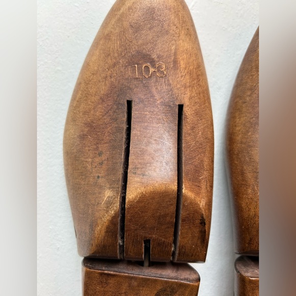 Vintage wood shoe molds French Shriner mold size 10 - Picture 2 of 4